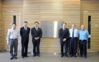 (From left) Prof. Wan Chao, Mr. Gao Yi-bing, Prof. Zhao Gui-jun, Prof.  Sun De-jun, Prof. Chan Wai-Yee and Prof. Kenneth K.H. Lee